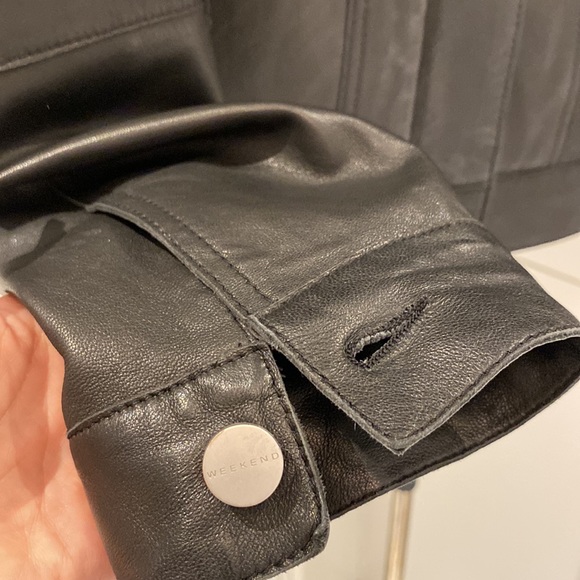 MaxMara Week-end leather jacket - Picture 6 of 7